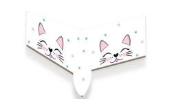 Miss Cat Temalı Masa Örtüsü 120x180cm - Partici