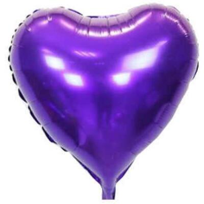 Mor Kalp Folyo Balon 45cm - 2