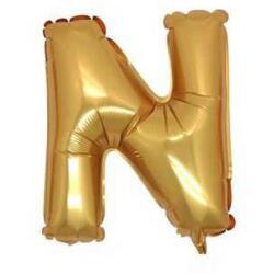 N Harf Folyo Balon Altın 100cm - Partici