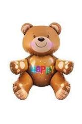 Oturan Ayı Folyo Balon 77x70cm - Partici