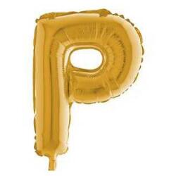 P Harf Folyo Balon Altın 100cm - Partici