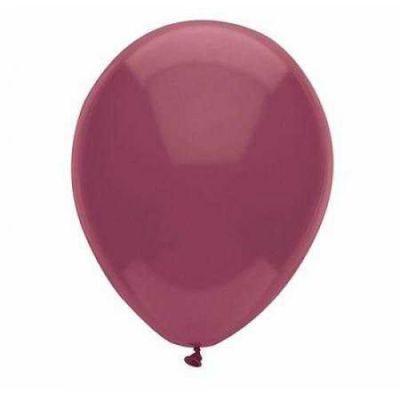 Pastel Bordo Balon 100'lü Paket - 1