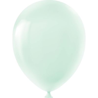 Pastel Mini Su Yeşili Dekorasyon Balonu 10'lu - 1