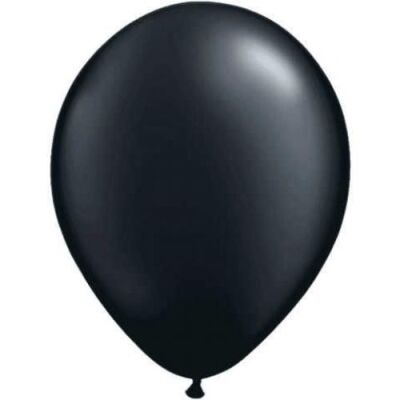 Pastel Siyah Balon 10'lu Paket - 1