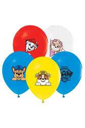 PAW PATROL Baskılı Balon 5'li - Partici