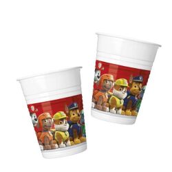 Paw Patrol Plastik Bardak 8'li - Partici