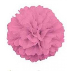 Pembe Ponpon Süs - 