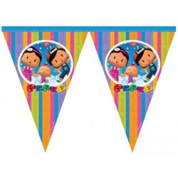 Pepee Renkli Düşler Üçgen Flama - 