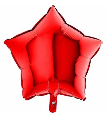 Kırmızı Yıldız Balon 45cm - 1
