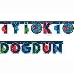 Pj Maskeliler İyi ki Doğdun Harf Banner - 