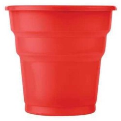 Plastik Kırmızı Bardak 10'lu - 