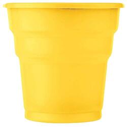 Plastik Sarı Bardak 24'lü - Partici