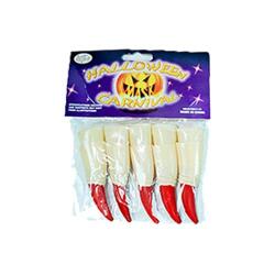 Plastik Tırnak Kırmızı - Partici