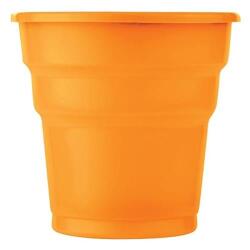 Plastik Turuncu Bardak 10'lu - 