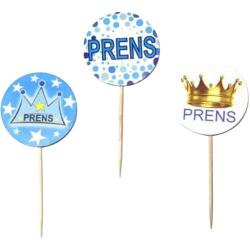 Prens Temalı Mavi Kürdan 20'li - Partici