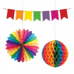 Rengarenk Dekorasyon Süs Seti - 