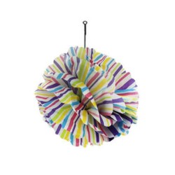 Rengarenk Ponpon Süs - 