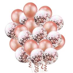 Rose Gold Seffaf Balon İçi Konfeti - 2