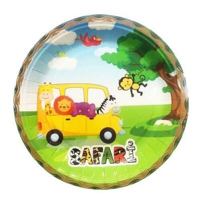 Safari Partisi Karton Tabak 8'li - 1