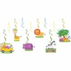 Safari Tavan Süs Seti - Partici