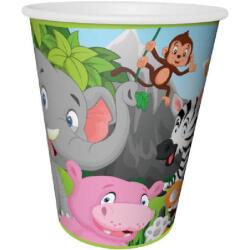 Safari Temalı Karton Bardak 8'li - Partici