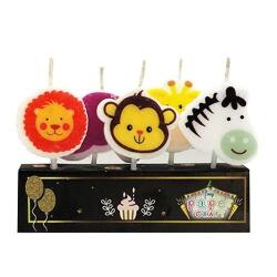 Safari Temalı Mum Seti 5'li - Partici