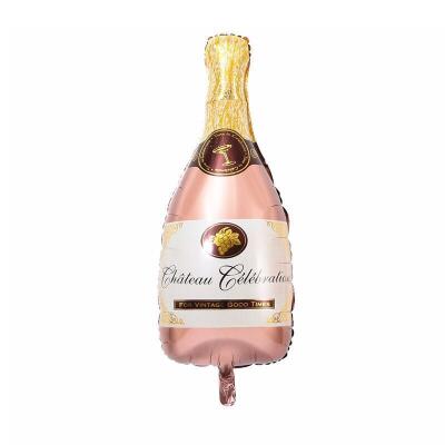 Şampanya Folyo Balon Bronz 100x49 - 1