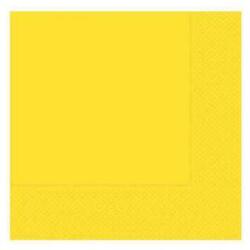 Sarı Kağıt Peçete 20'li - Partici