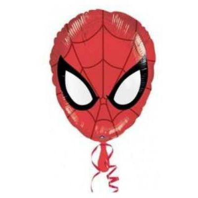 Spiderman Maske Supershape Folyo Balon