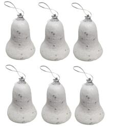 Strafor Yılbaşı Ağacı Süsleme Çanları 7cm 6'lı - Partici