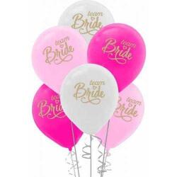 Team Bride Baskılı Karışık Balon 5'li Paket - Partici