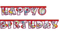 Trafik Happy Birthday Banner - Partici
