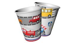 Trafik Karton Bardak 8'li - Partici