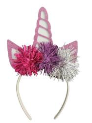 Unicorn Eva Fuşya Parti Tacı - Partici