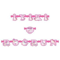 Unicorn İyi Ki Doğdun Harf Banner - Partici