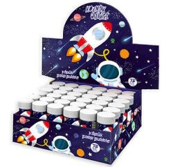 Uzay Temalı Kozmik Galaksi Köpük Baloncuk 5'li - Partici