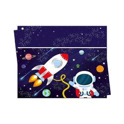 Uzay Temalı Plastik Masa Örtüsü 120x180 - Partici