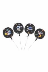 Uzay Temalı Space Yuvarlak Folyo Balon 60cm - Partici