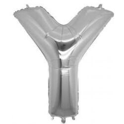 Y Harf Folyo Balon Gümüş 100cm - Partici