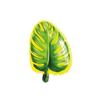 Yaprak Folyo Balon Yeşil Sarılı - 1