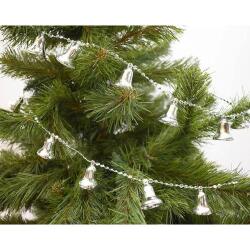 Yılbaşı Zincir Çan Süs Gümüş - Partici