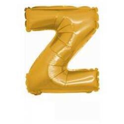 Z Harf Folyo Balon Altın 40cm - Partici