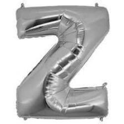 Z Harf Folyo Balon Gümüş 40cm - Partici