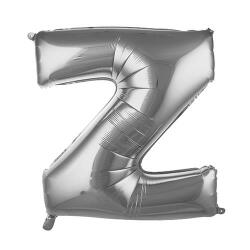 Z Harf Folyo Balon Gümüş 75cm - Partici