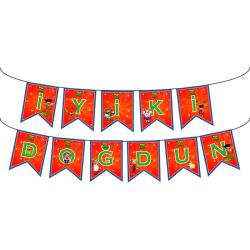 Z Takımı İyi ki Doğdun Harf Banner - Partici